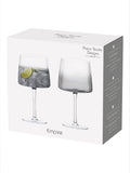 Anton Studio Designs smoke empire gin glasses set of 2 - British product