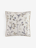 Honesty leaf floral printed cushion 50x50cm, imported from the UK