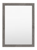 Gallery Home White Wesson Marbled Mirror 77x57cm, UK version