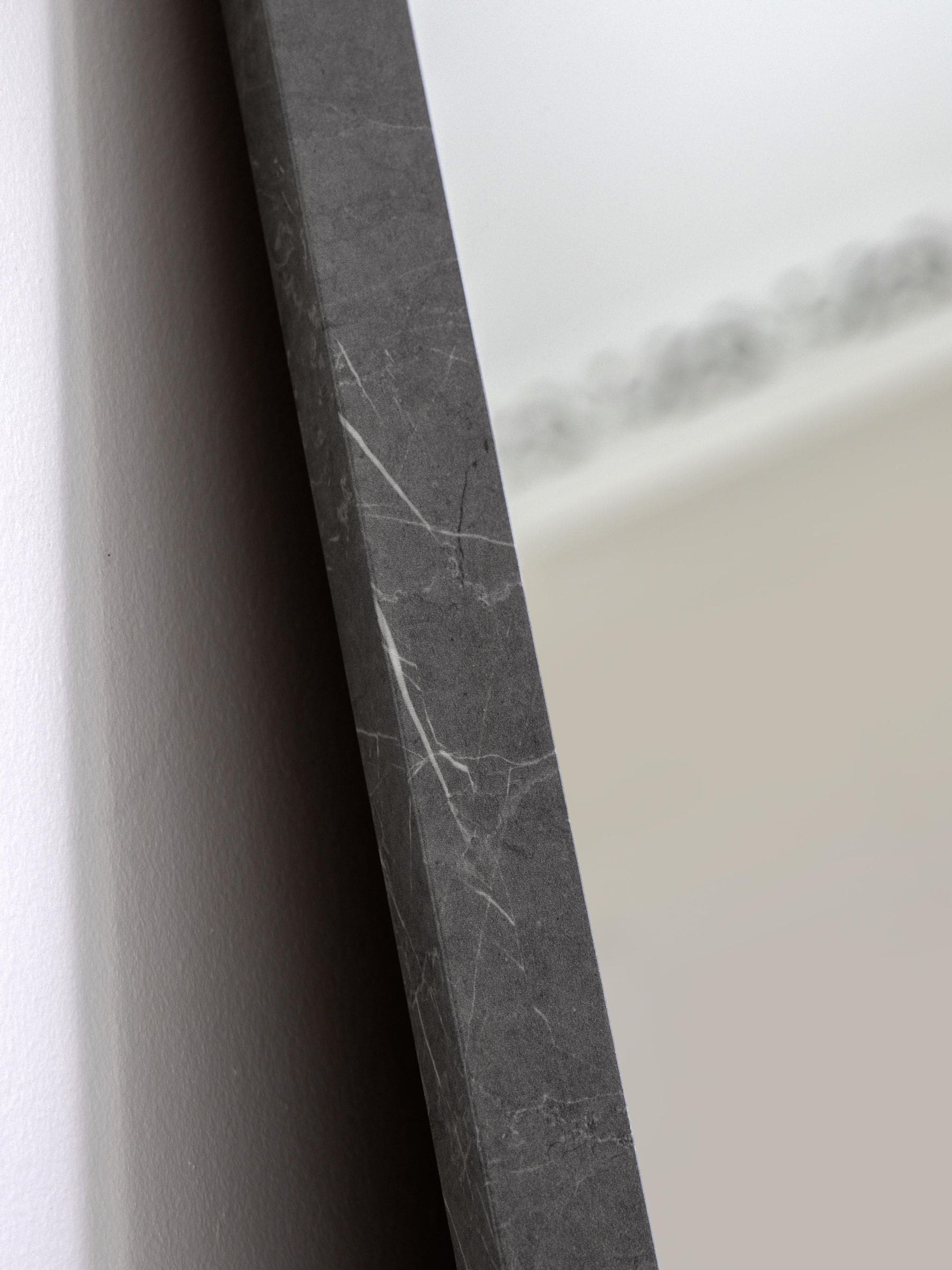 Gallery Home Grey Wesson tall marbled mirror 570x1570mm (British brand)