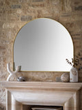 Overmantle mirror in black 110cm x 90cm, UK version