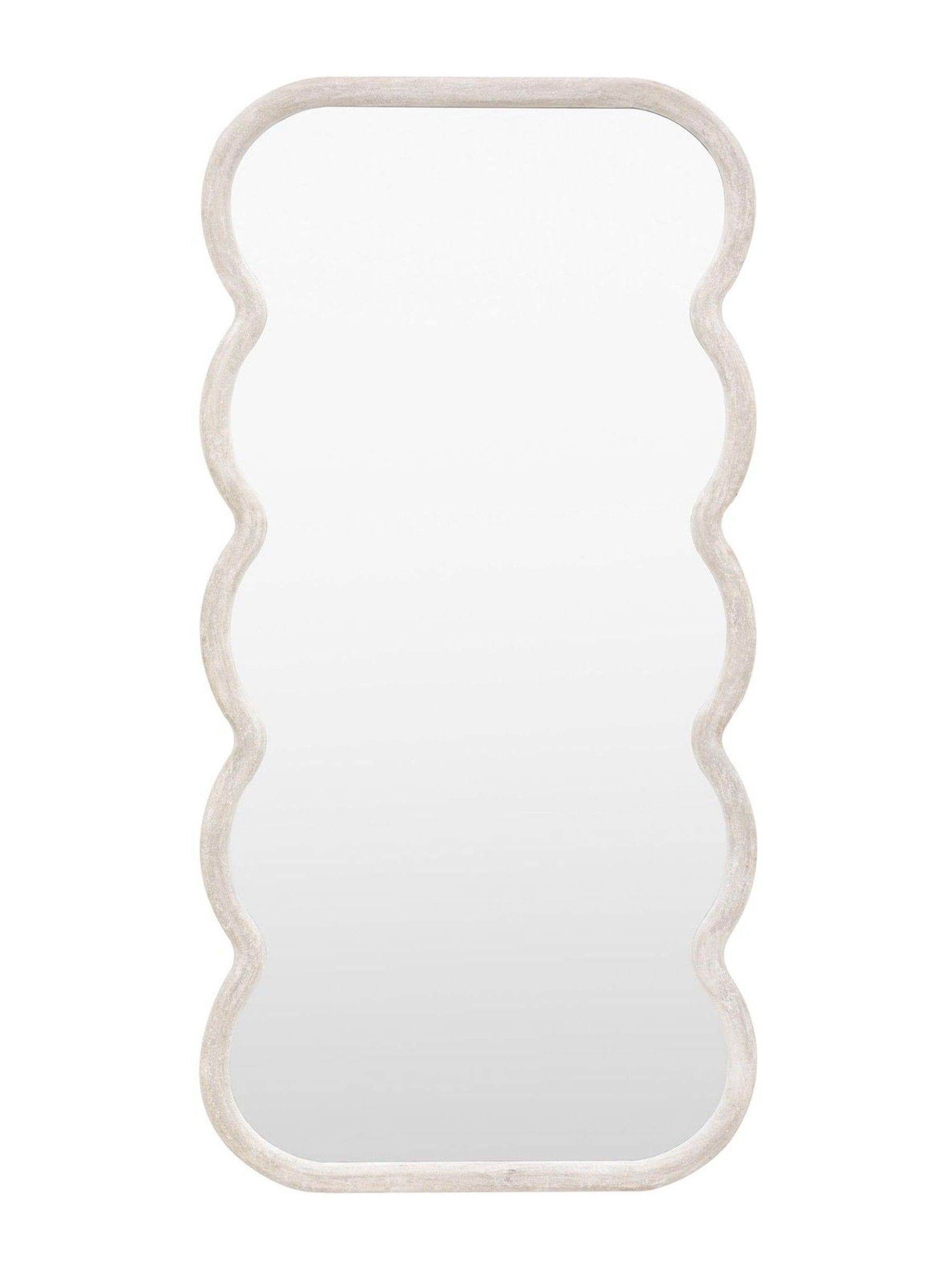Gallery Home Curved Leaner Mirror 180cm x 90cm, UK version