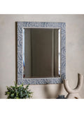 Gallery Home blue Anders mirror 51x61cm, UK version