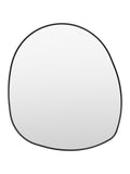 Gallery Home black axel pebble mirror 89 x 84 cm, UK version