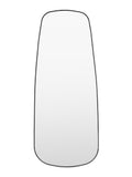 Gallery Home gold axel shaped leaner mirror 70cm x 170cm, UK version
