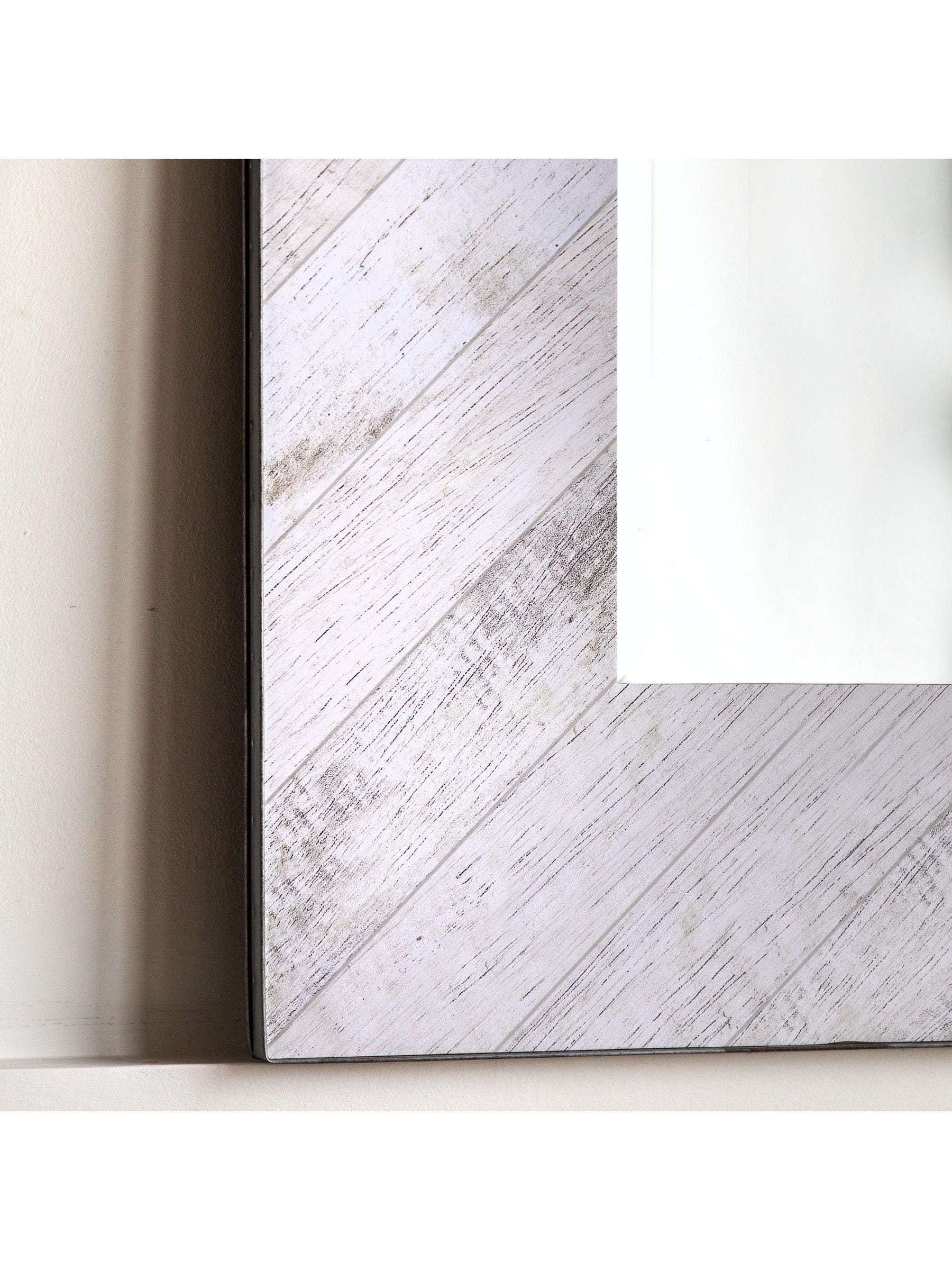 Gallery Home Cream Kole rectangular mirror 90cm x 110cm, UK version