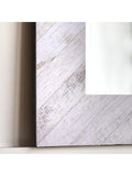 Gallery Home Cream Kole rectangular mirror 90cm x 110cm, UK version