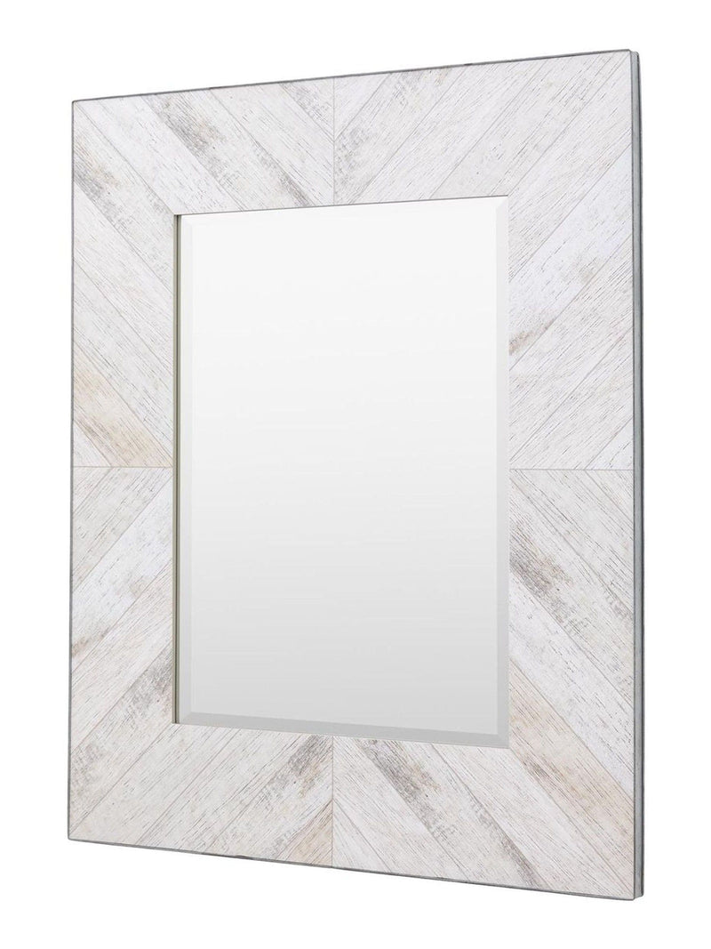 Gallery Home Cream Kole rectangular mirror 90cm x 110cm, UK version