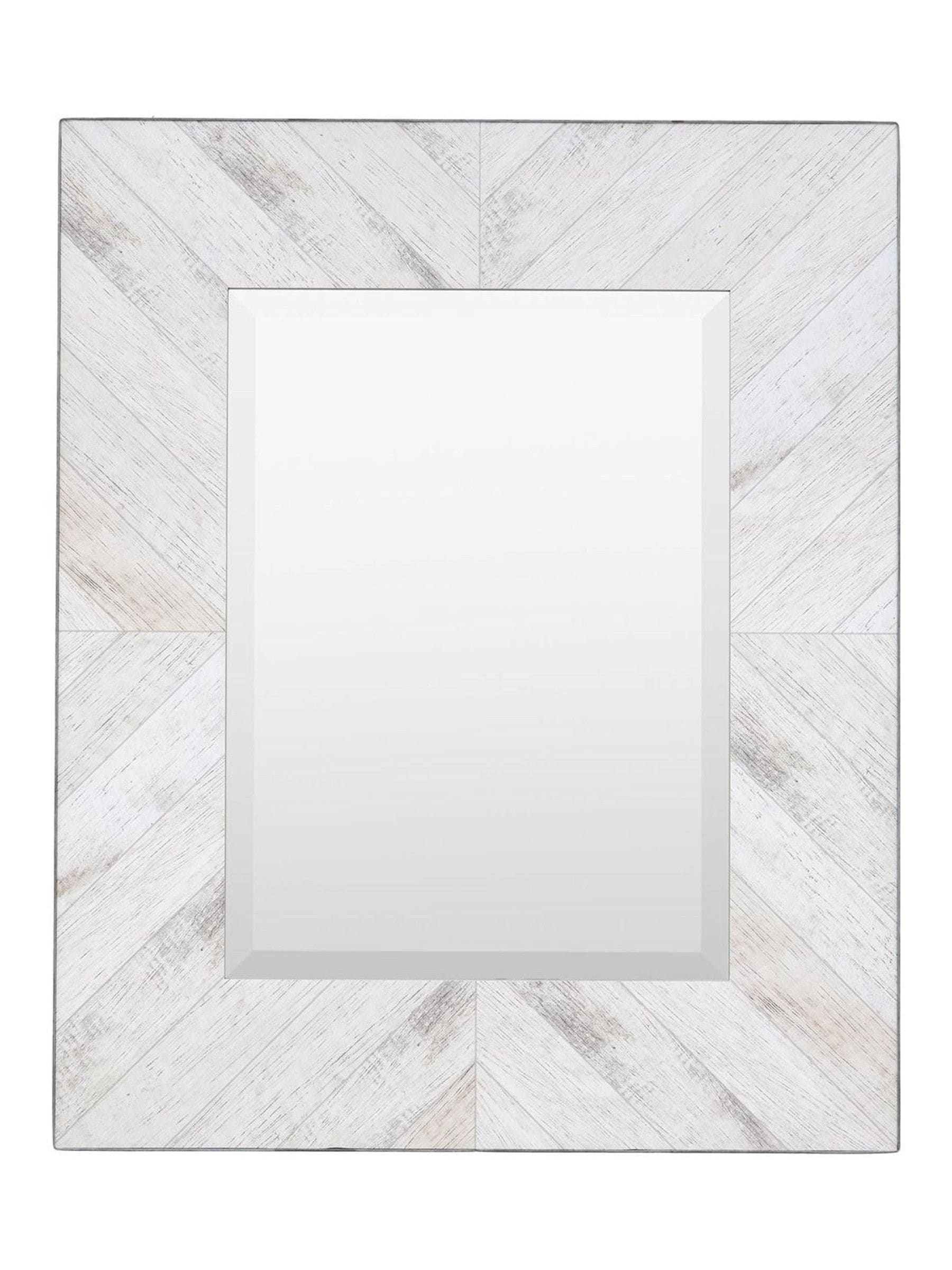 Gallery Home Cream Kole rectangular mirror 90cm x 110cm, UK version