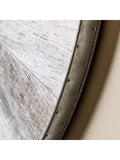 Gallery Home Cream Kole round mirror 90cm, UK version