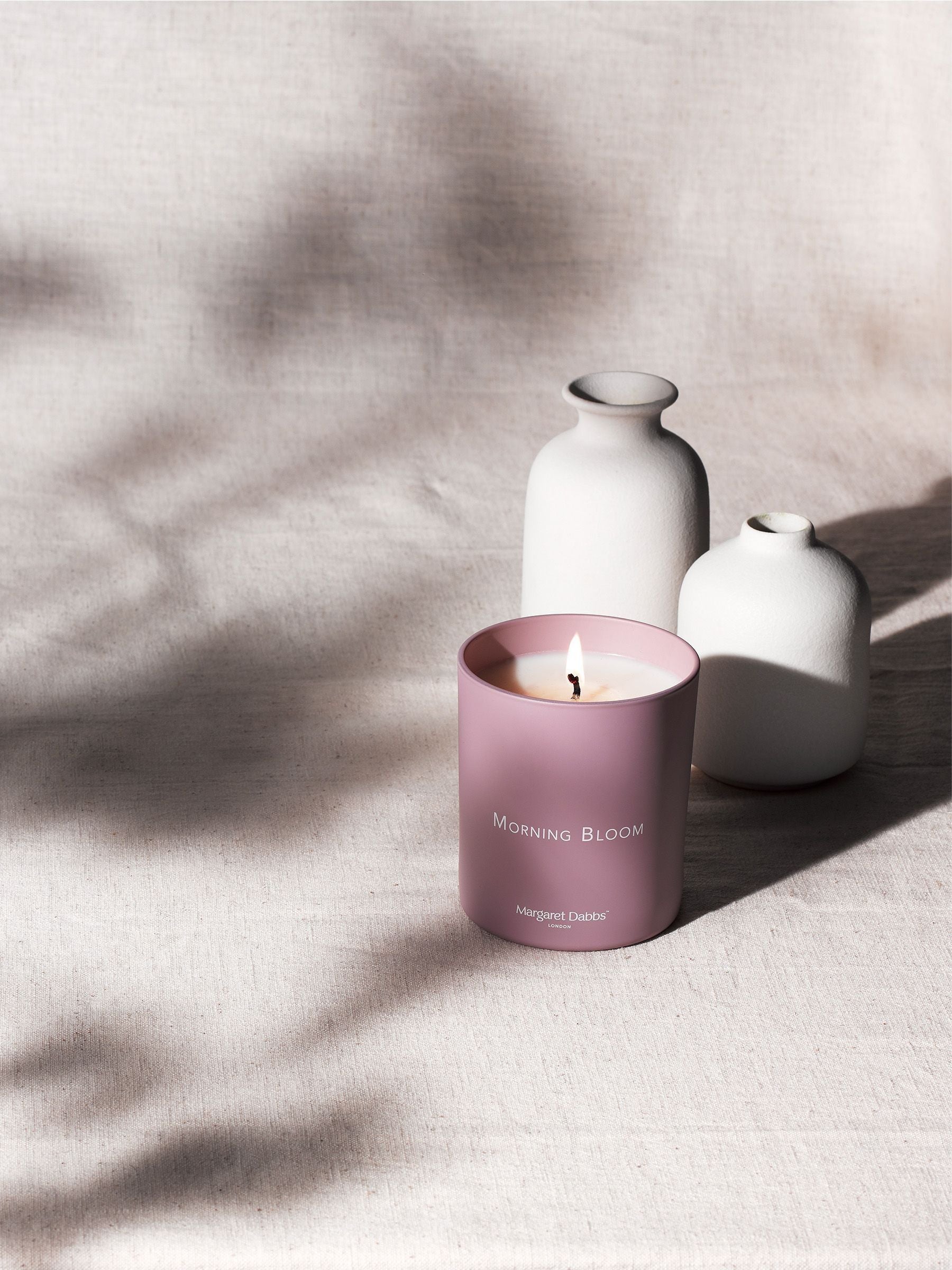 Margaret Dabbs London Morning Bloom candle, imported from the UK