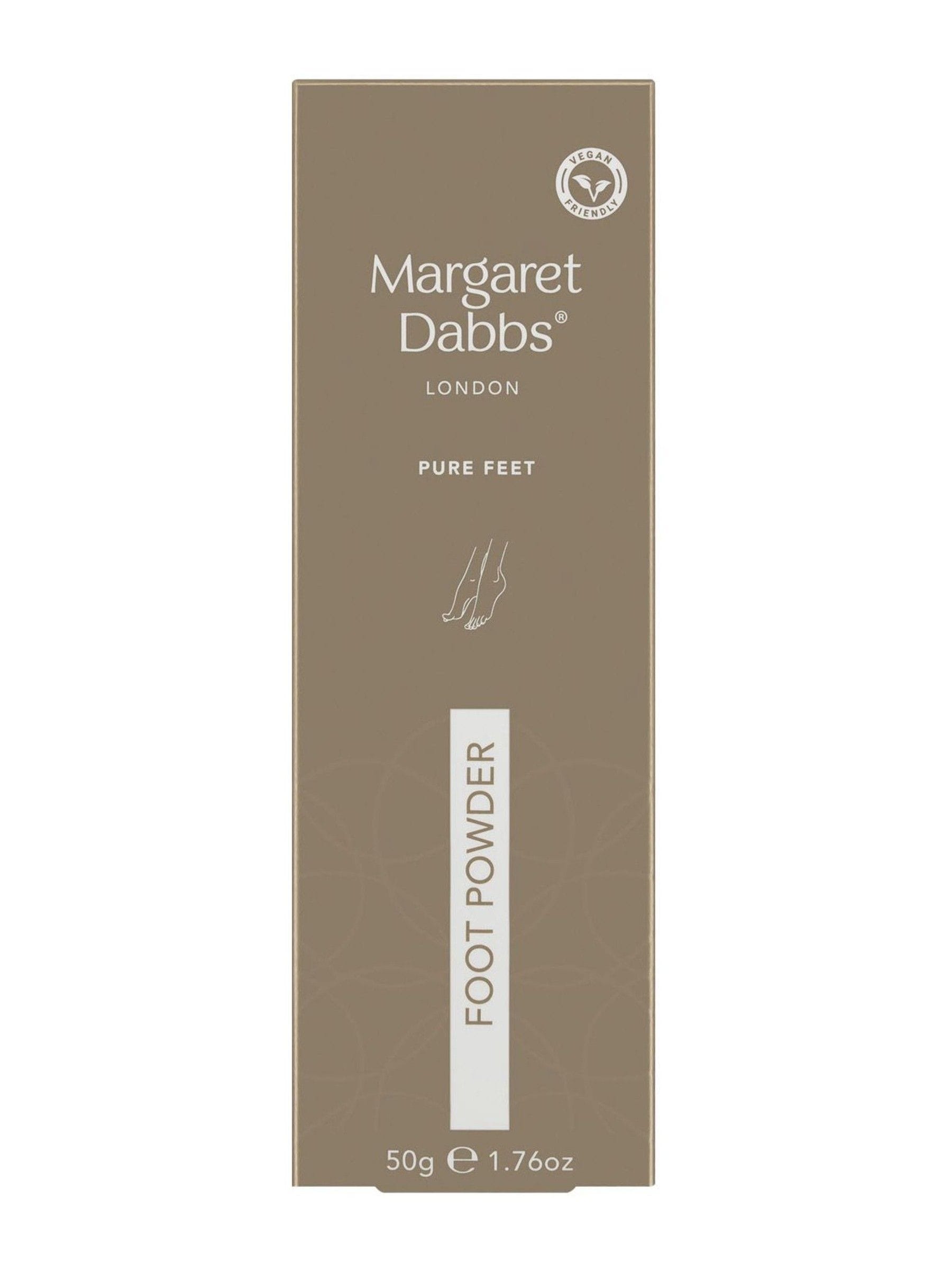 Margaret Dabbs London PURE Soothing Foot Powder 50g, imported from the UK