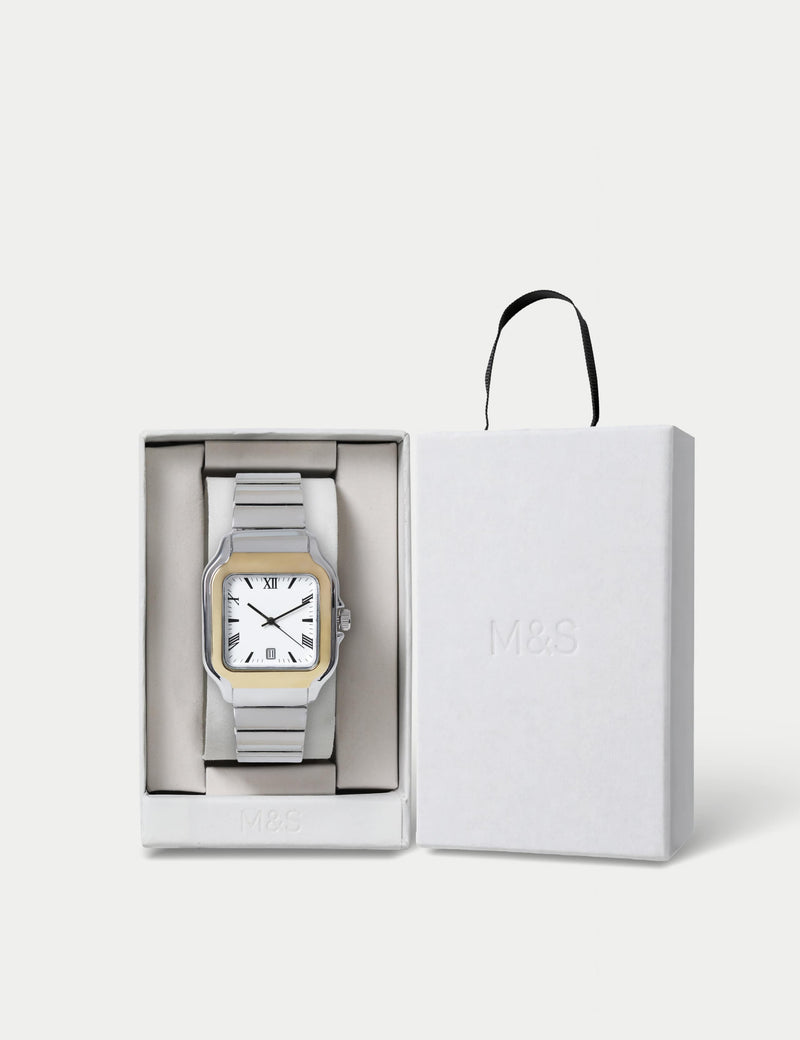 Autograph Numeral Mixed Watch, imported from the UK