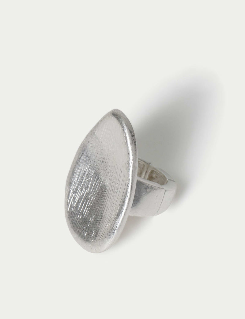 AUTOGRAPH stud earring 44mm metal finish, imported from the UK