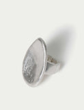 AUTOGRAPH stud earring 44mm metal finish, imported from the UK