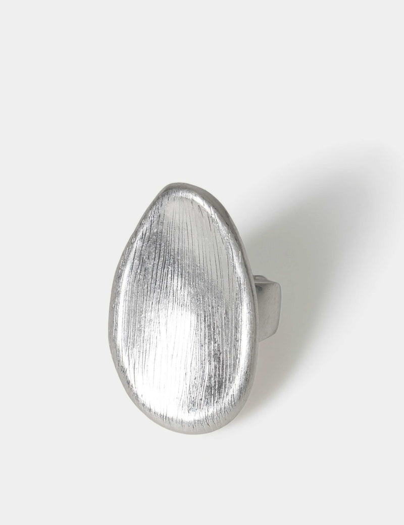 AUTOGRAPH stud earring 44mm metal finish, imported from the UK