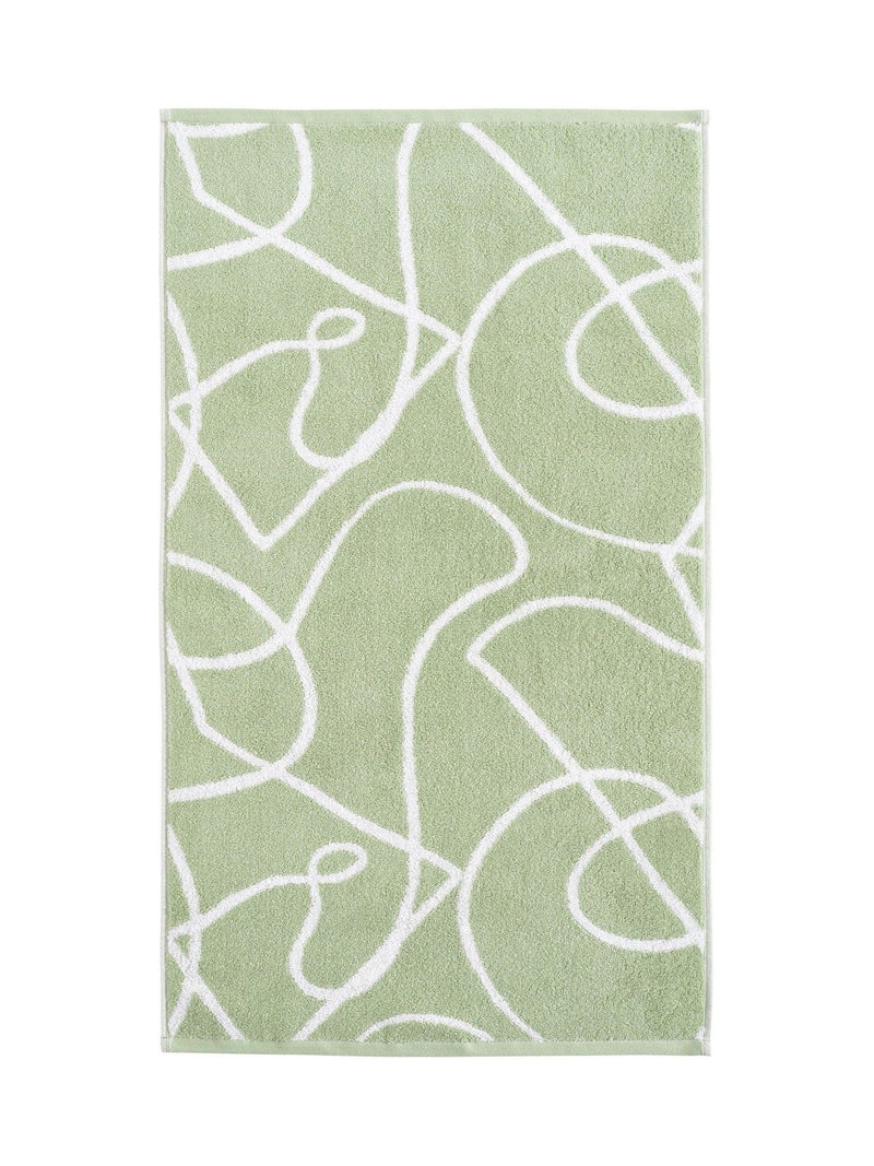Copenhagen Home Sage cotton hand towels (British brand)