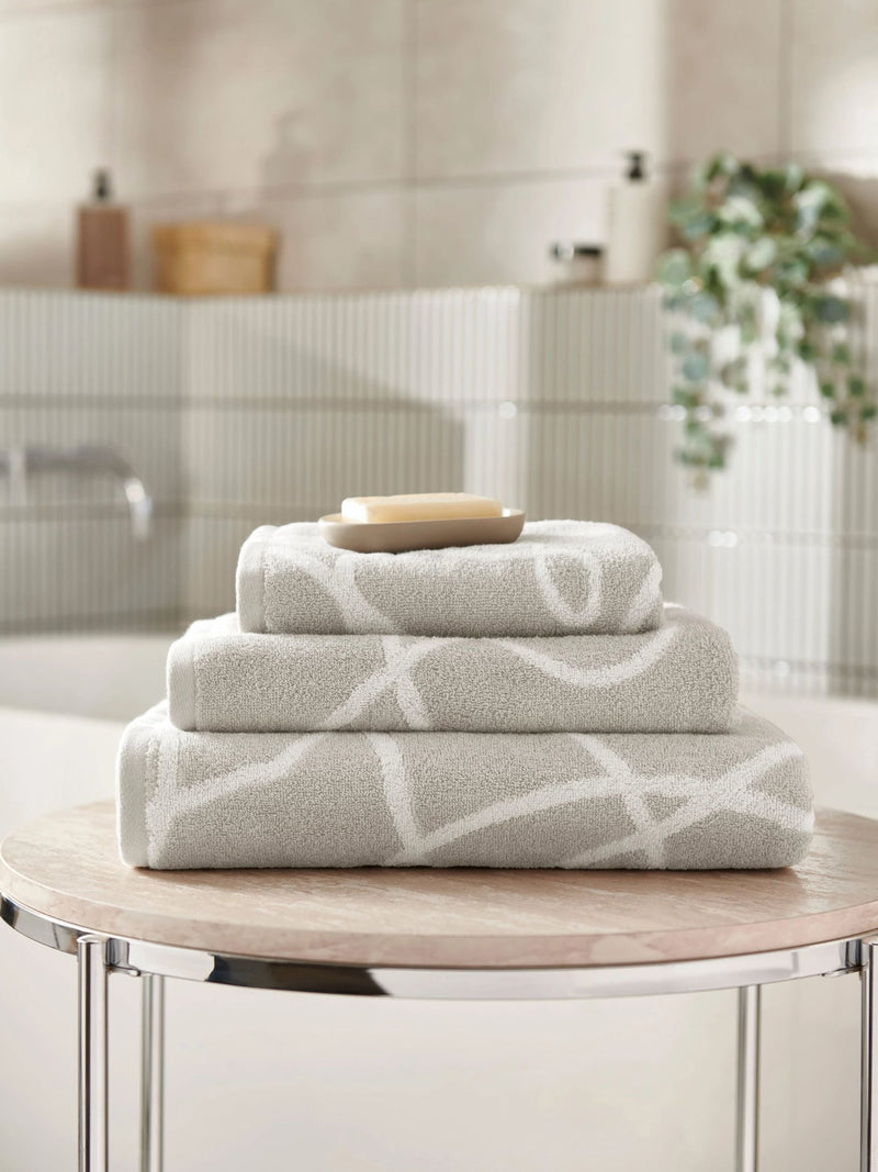 Copenhagen Home natural hand towel set of 2, imported from the UK