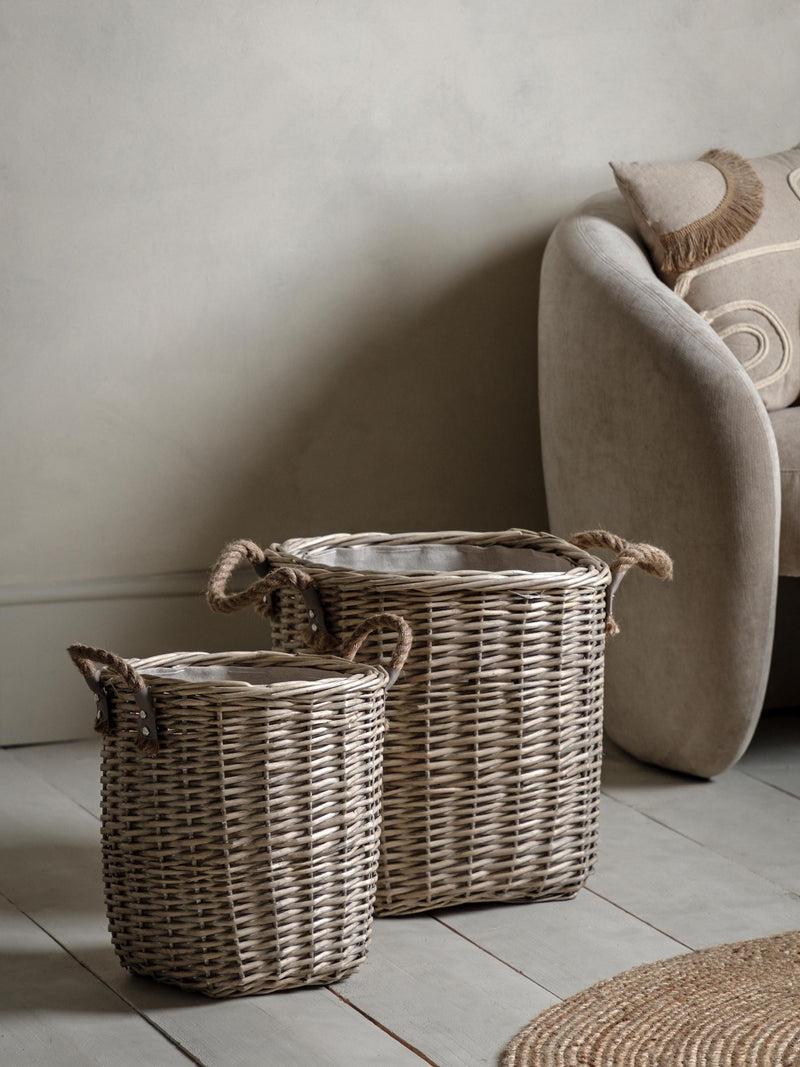 Gallery Home Frankie square baskets set of 2 (British brand)