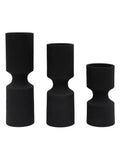 Gallery Home black Tinsley candle holders, UK version