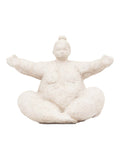 Gallery Home Cream Lady cement sculpture 25cm, UK version