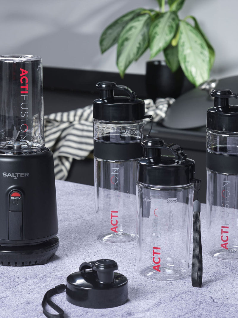 Salter Black Kuro Food Blender Set