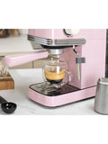 Salter Pink Retro Espresso Machine