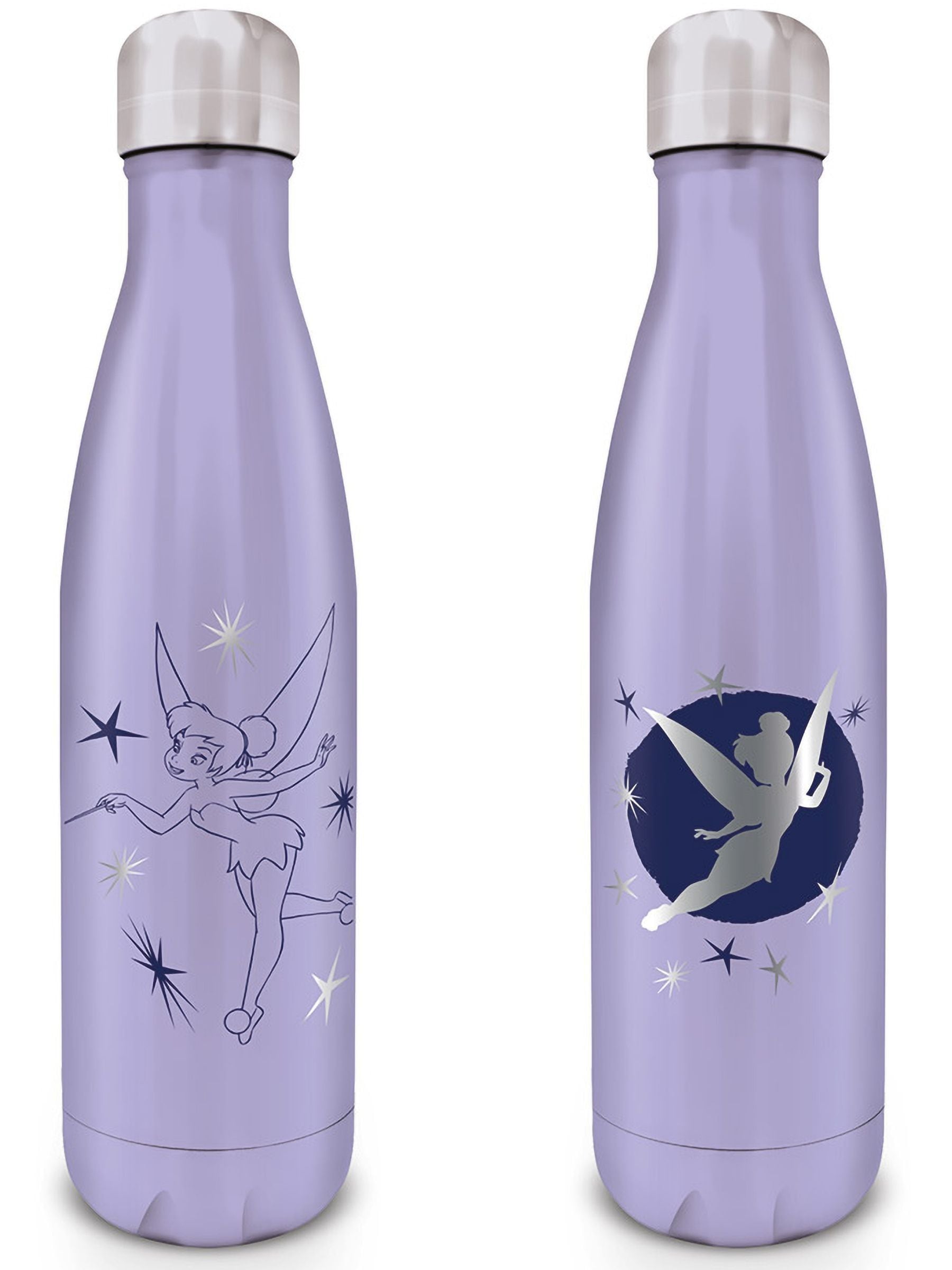 Tinker Bell Starlight Design Metal Drinks Bottle with Screw-Top Lid
