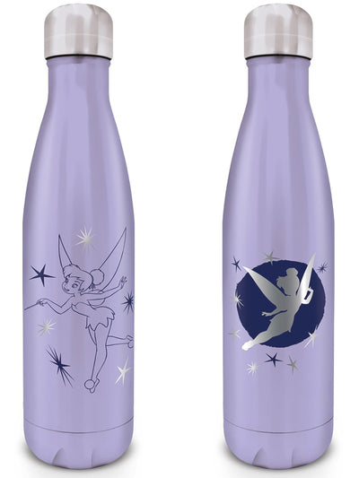 Bouteille métallique design Starlight de Tinker Bell avec couvercle à vis