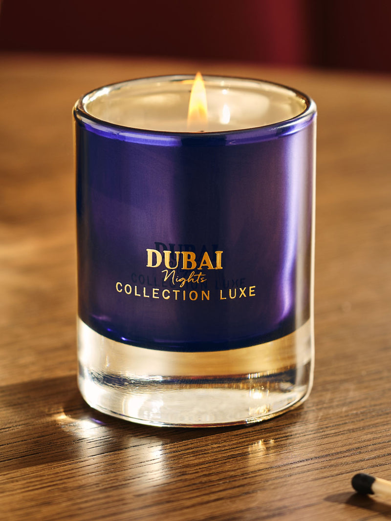 Dubai Nights Oud, Pink Pepper and Cardamom 2 Wick Candle - British product
