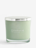 Collection Luxe Cotswolds vetiver and lemon scented candle - British product