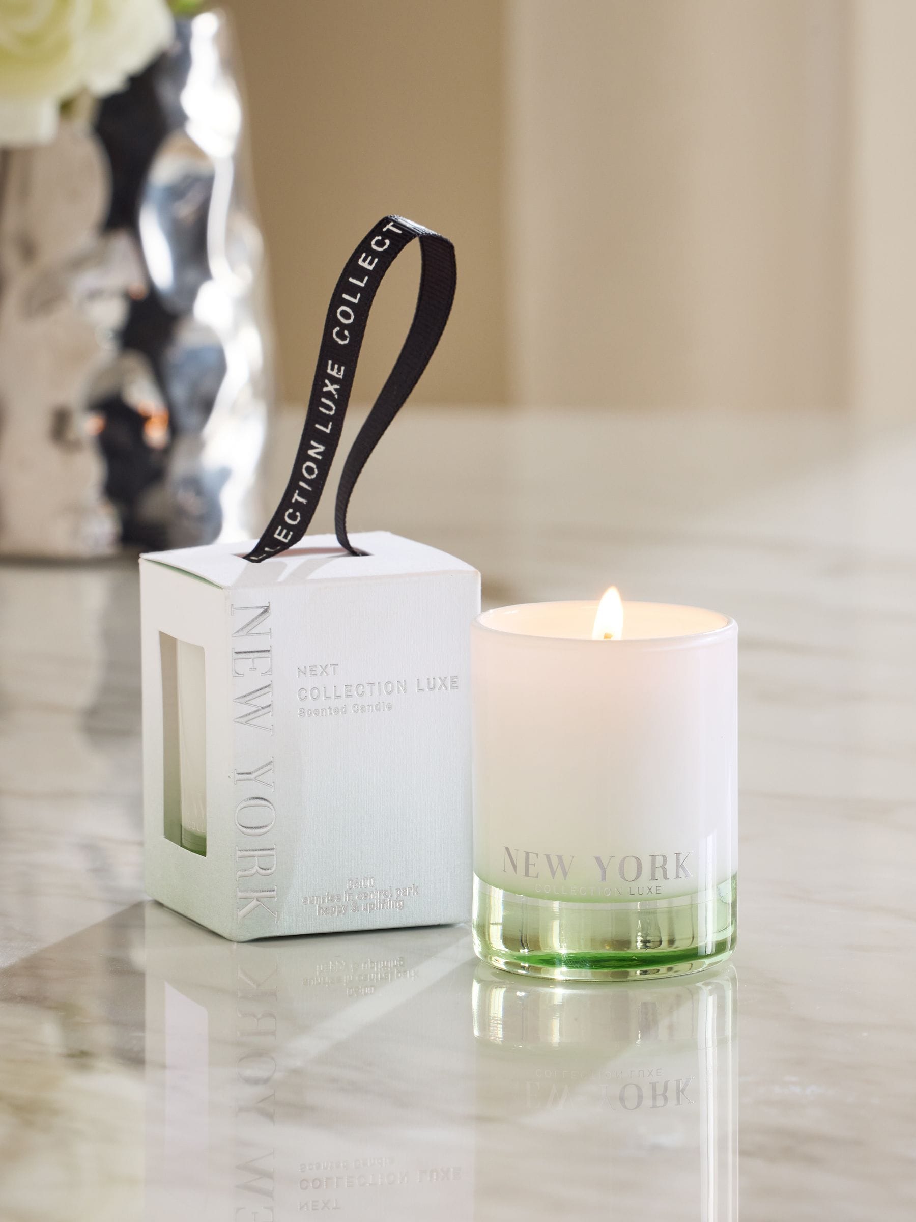 Collection Luxe New York Jasmine & Orange Blossom Decorative Candle