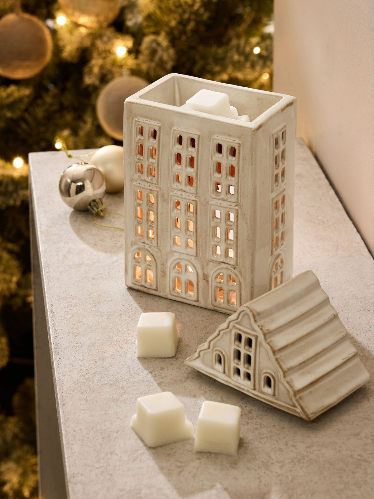 Festive Spice Wax Melt & Burner Set