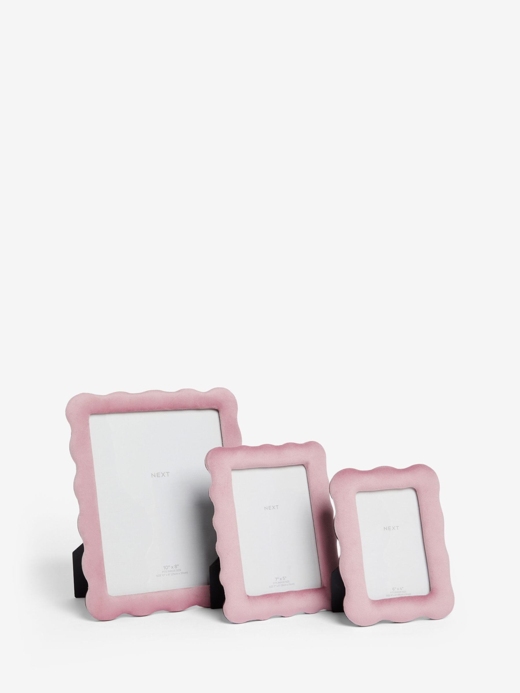 Pink Velvet Wiggle Photo Frame