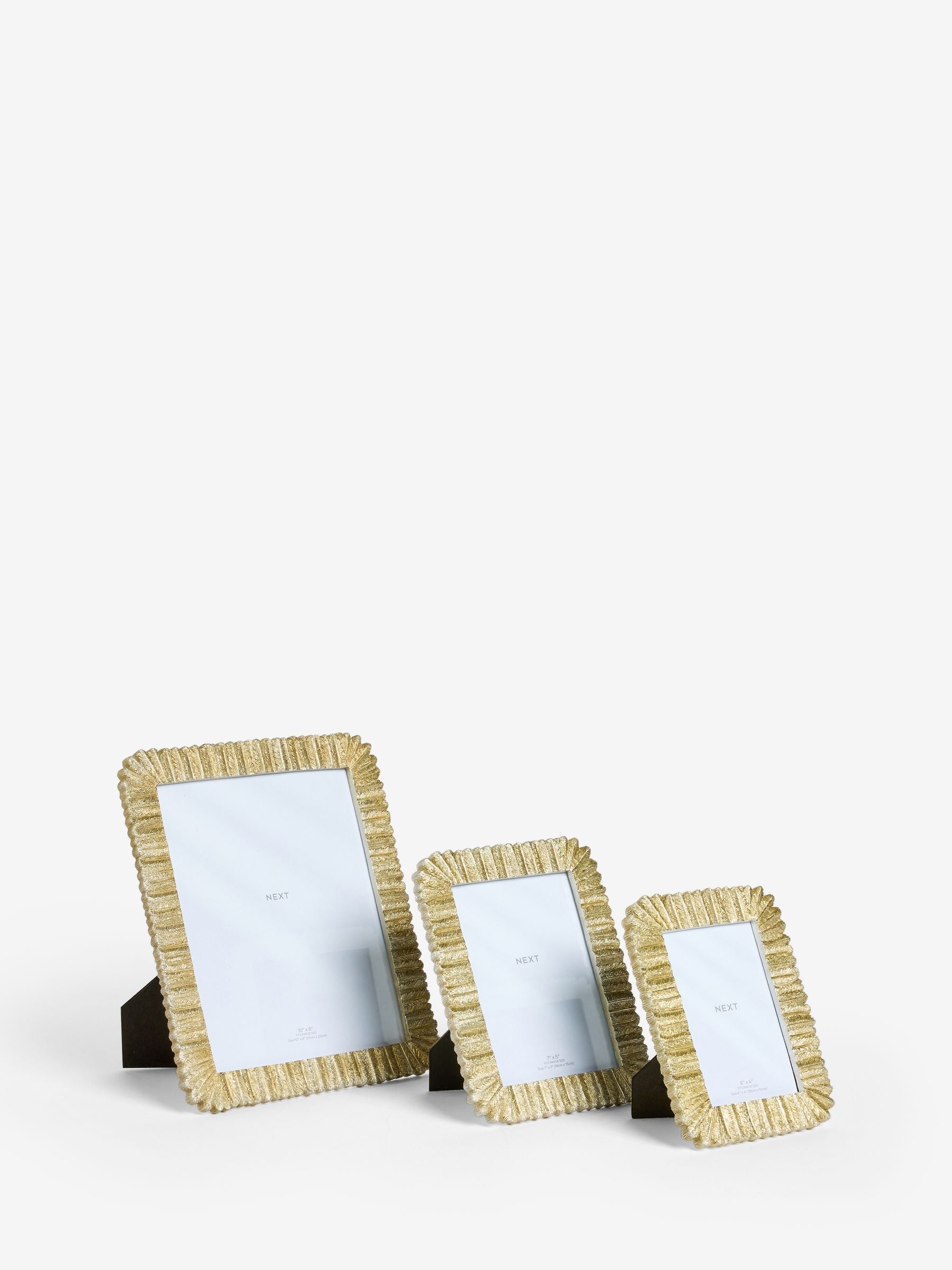 Silver feather photo frame suitable for wall or free-standing display (British brand)