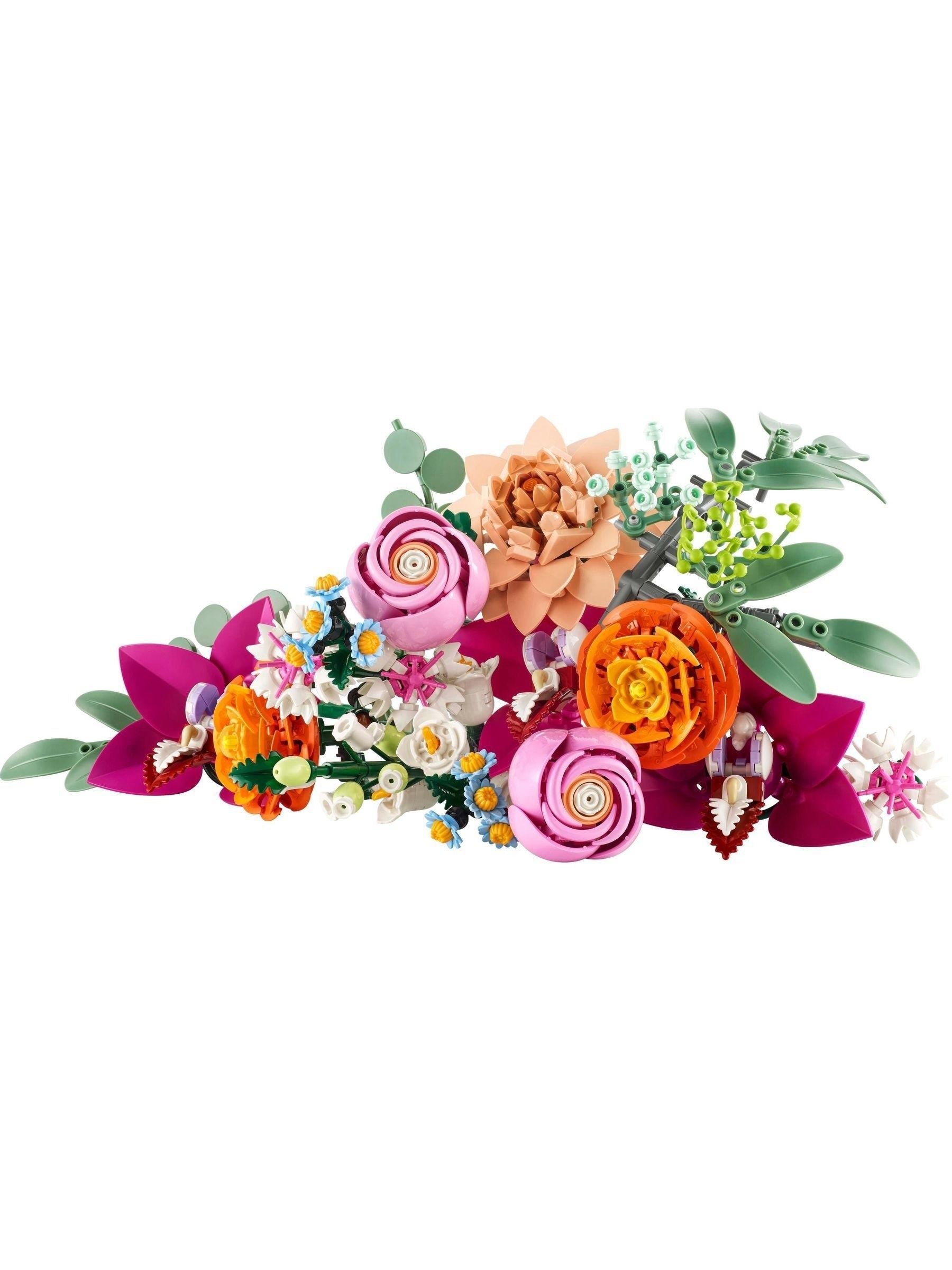 LEGO Pretty Pink Flower Bouquet building set, imported from the UK