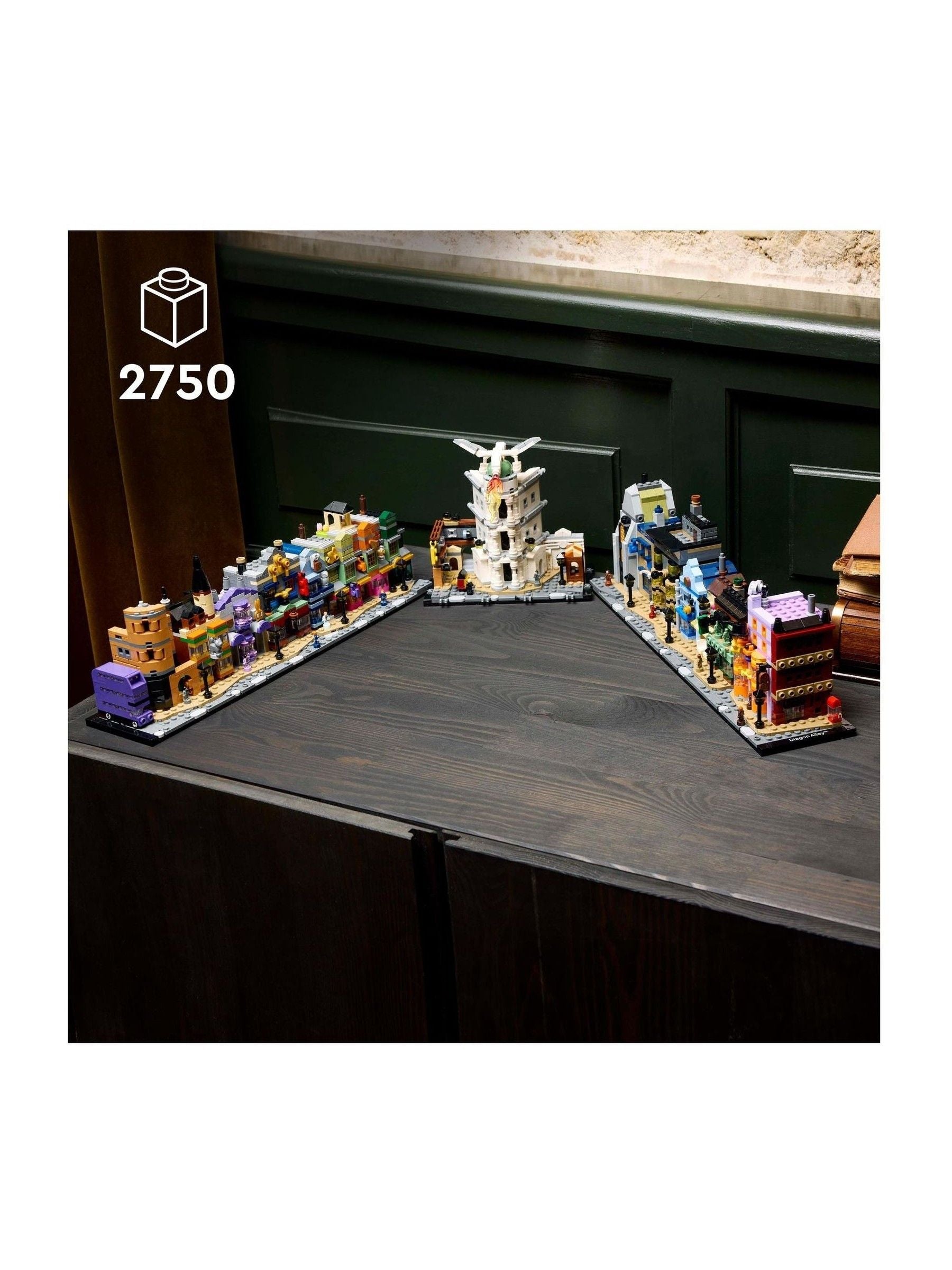 LEGO Harry Potter Diagon Alley microscale building set, UK version