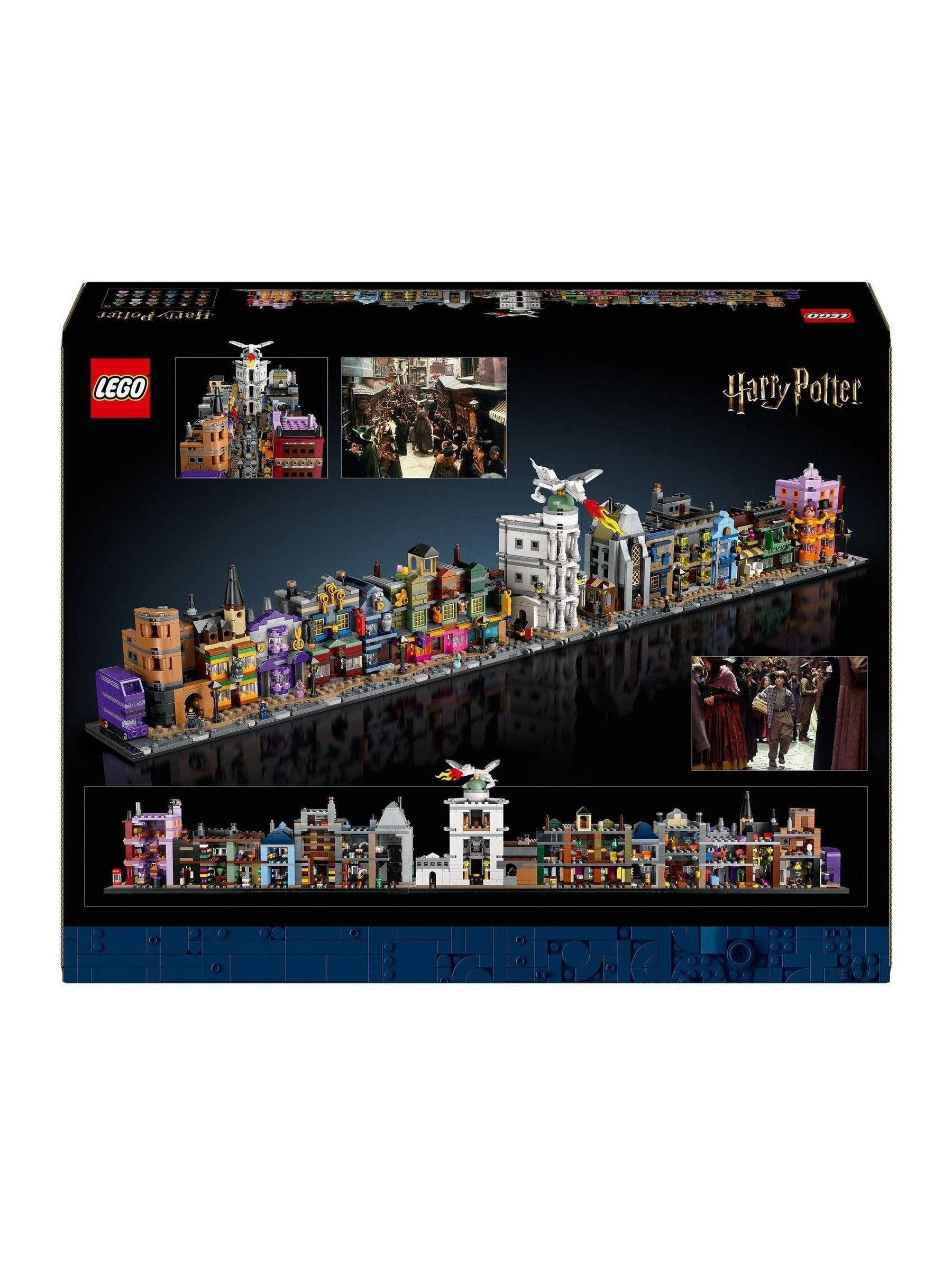 LEGO Harry Potter Diagon Alley microscale building set, UK version