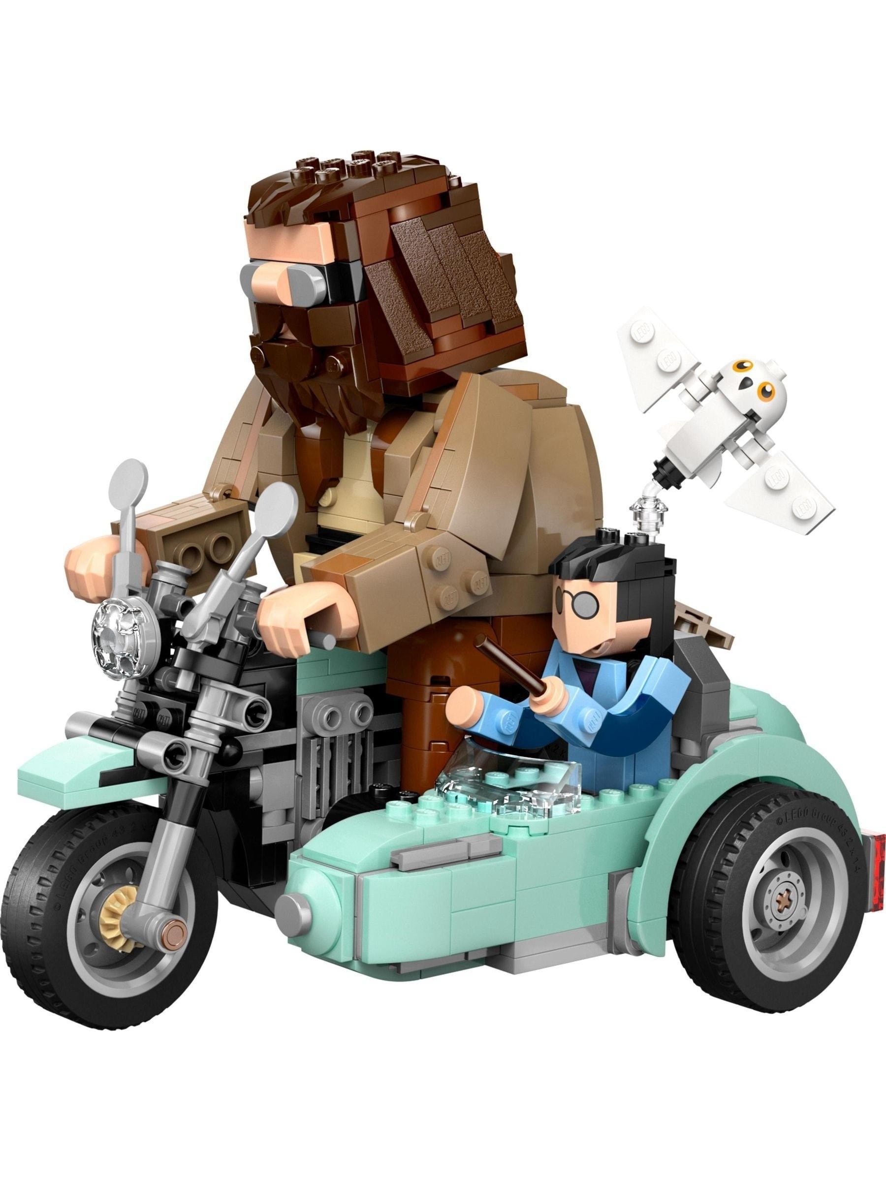 LEGO Harry Potter Hagrid's Motorcycle Ride building set - British product