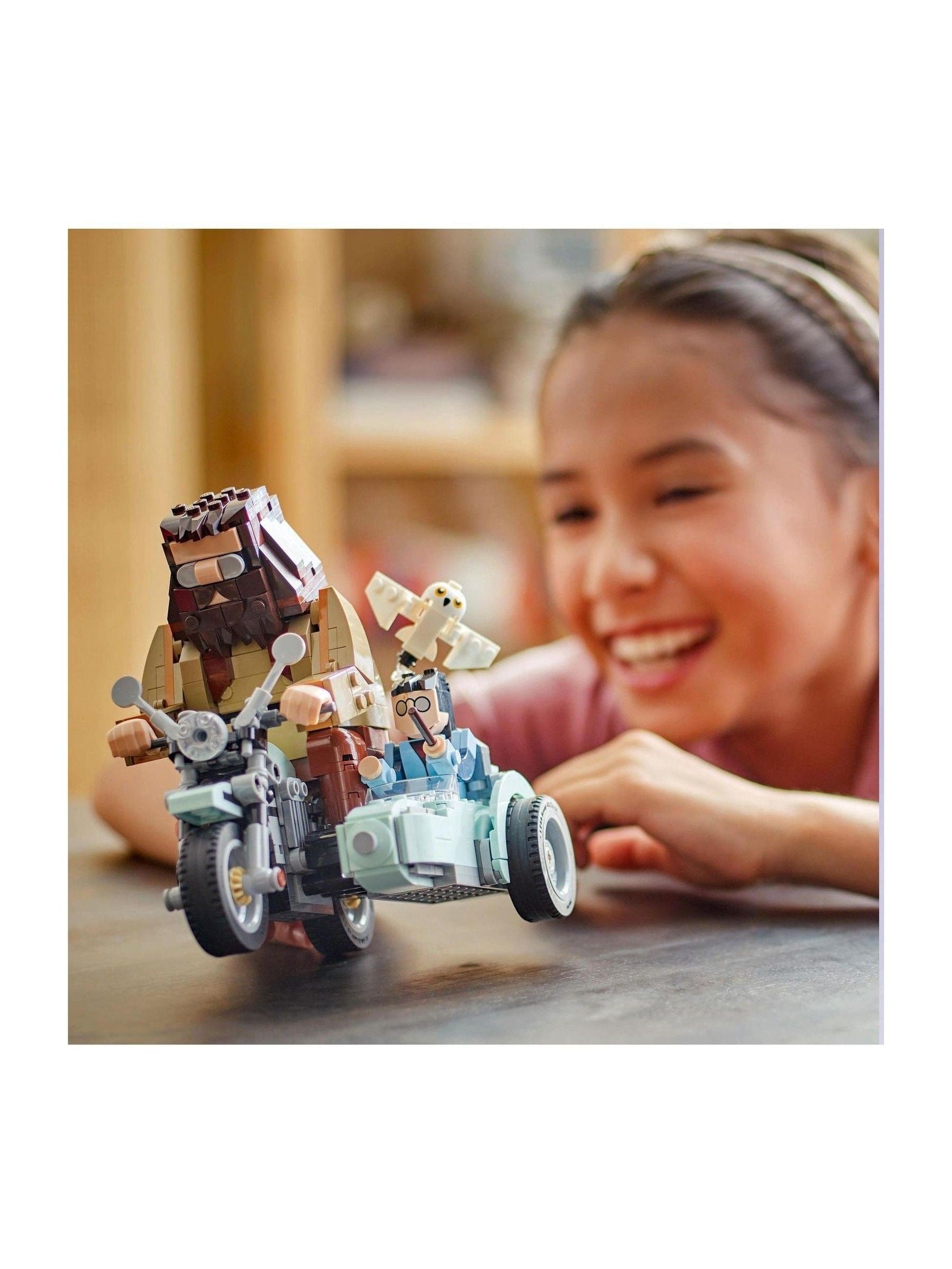 LEGO Harry Potter Hagrid's Motorcycle Ride building set - British product