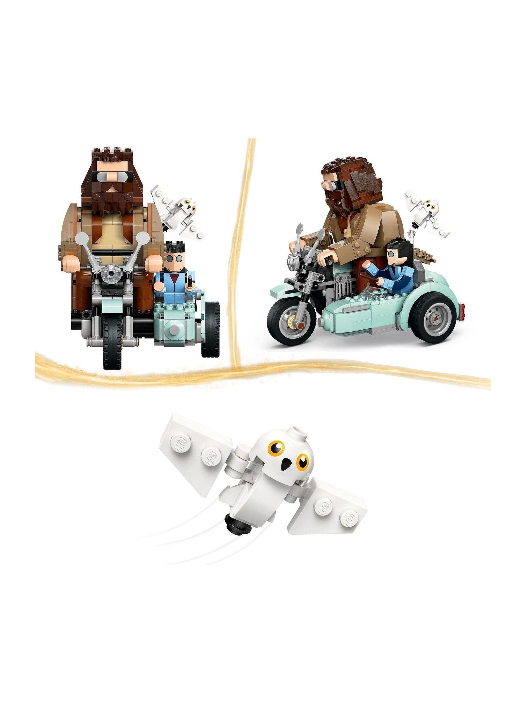 LEGO Harry Potter Hagrid's Motorcycle Ride building set - British product