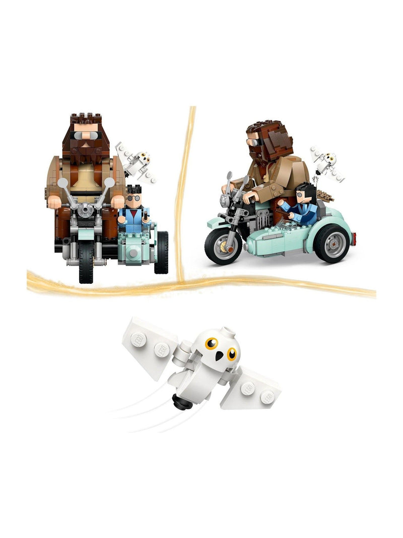 LEGO Harry Potter Hagrid's Motorcycle Ride building set - British product