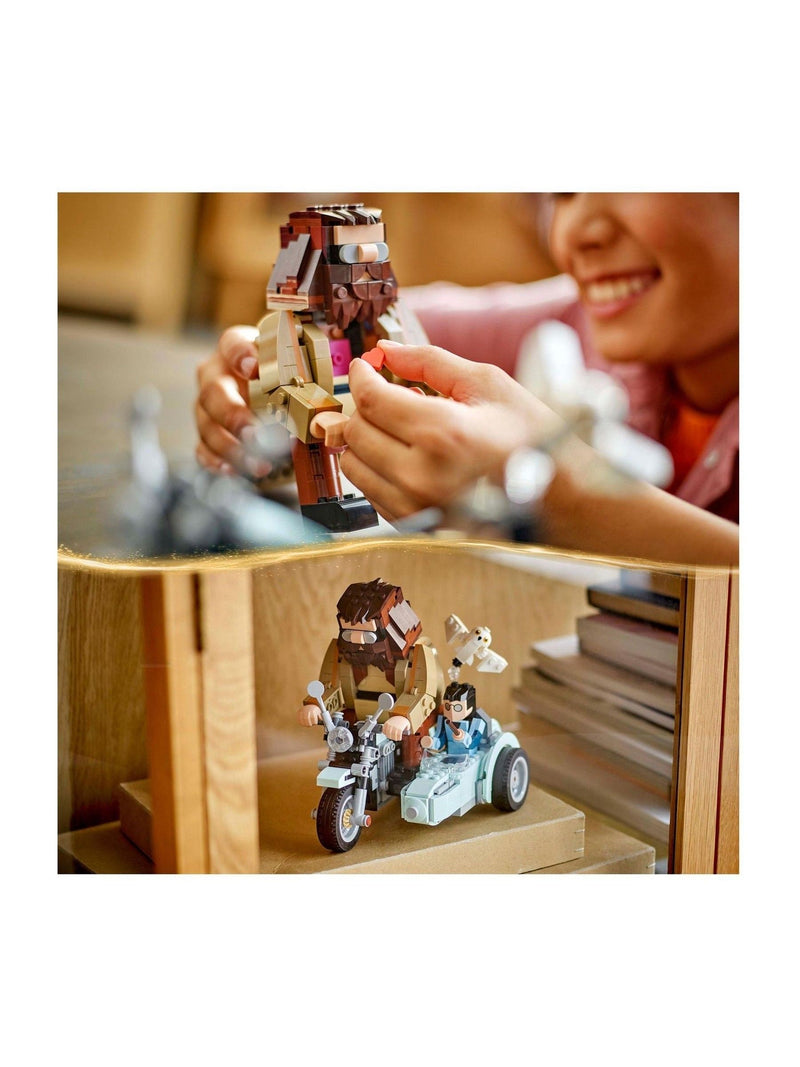 LEGO Harry Potter Hagrid's Motorcycle Ride building set - British product