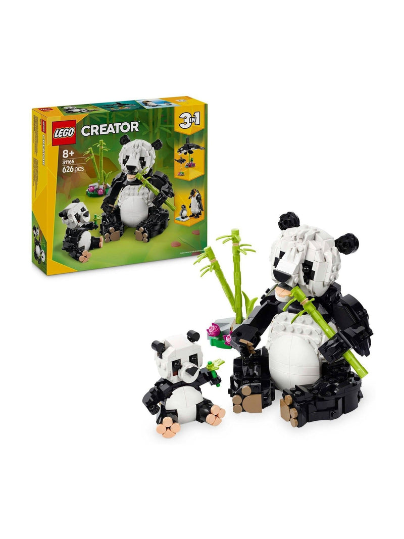 LEGO Creator 3in1 Panda Family building toy, UK version