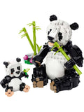 LEGO Creator 3in1 Panda Family building toy, UK version