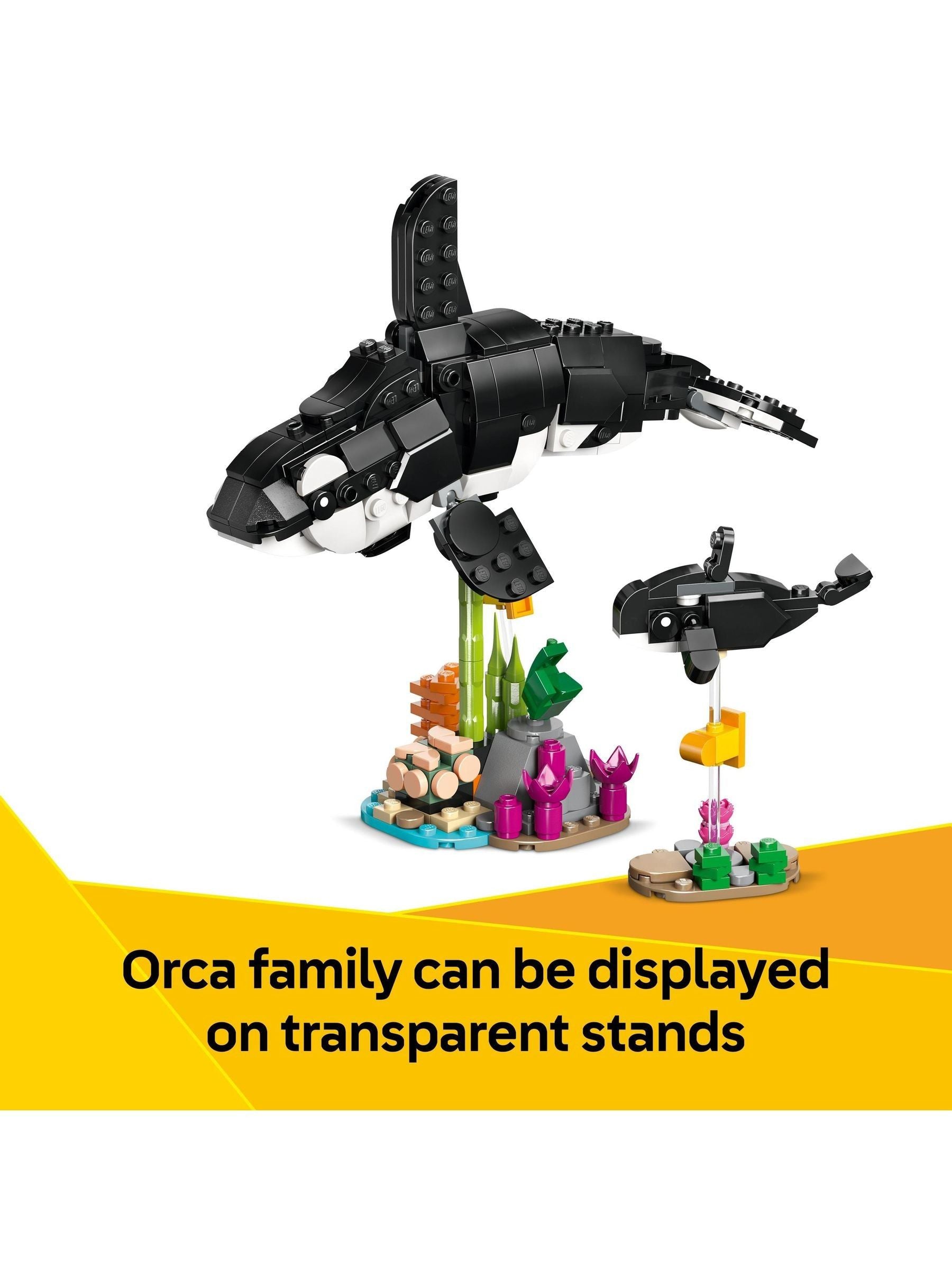 LEGO Creator 3in1 Panda Family building toy, UK version