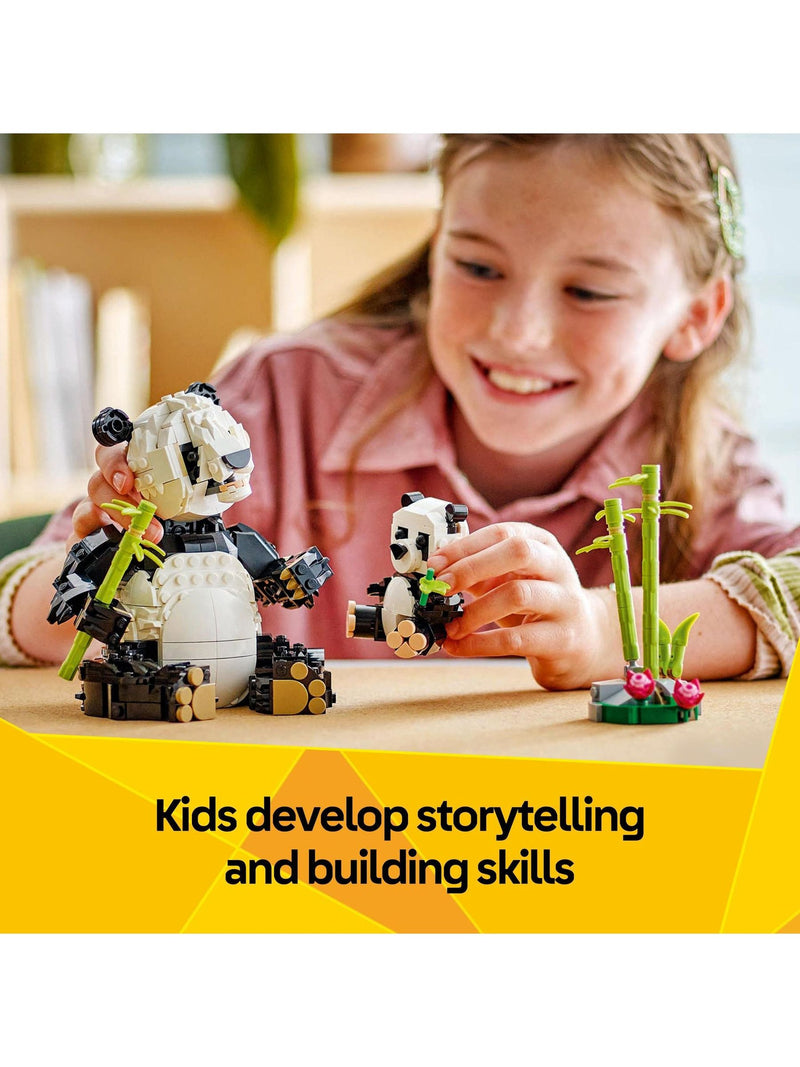 LEGO Creator 3in1 Panda Family building toy, UK version
