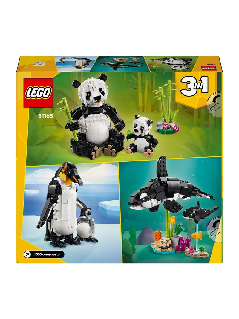 LEGO Creator 3in1 Panda Family building toy, UK version