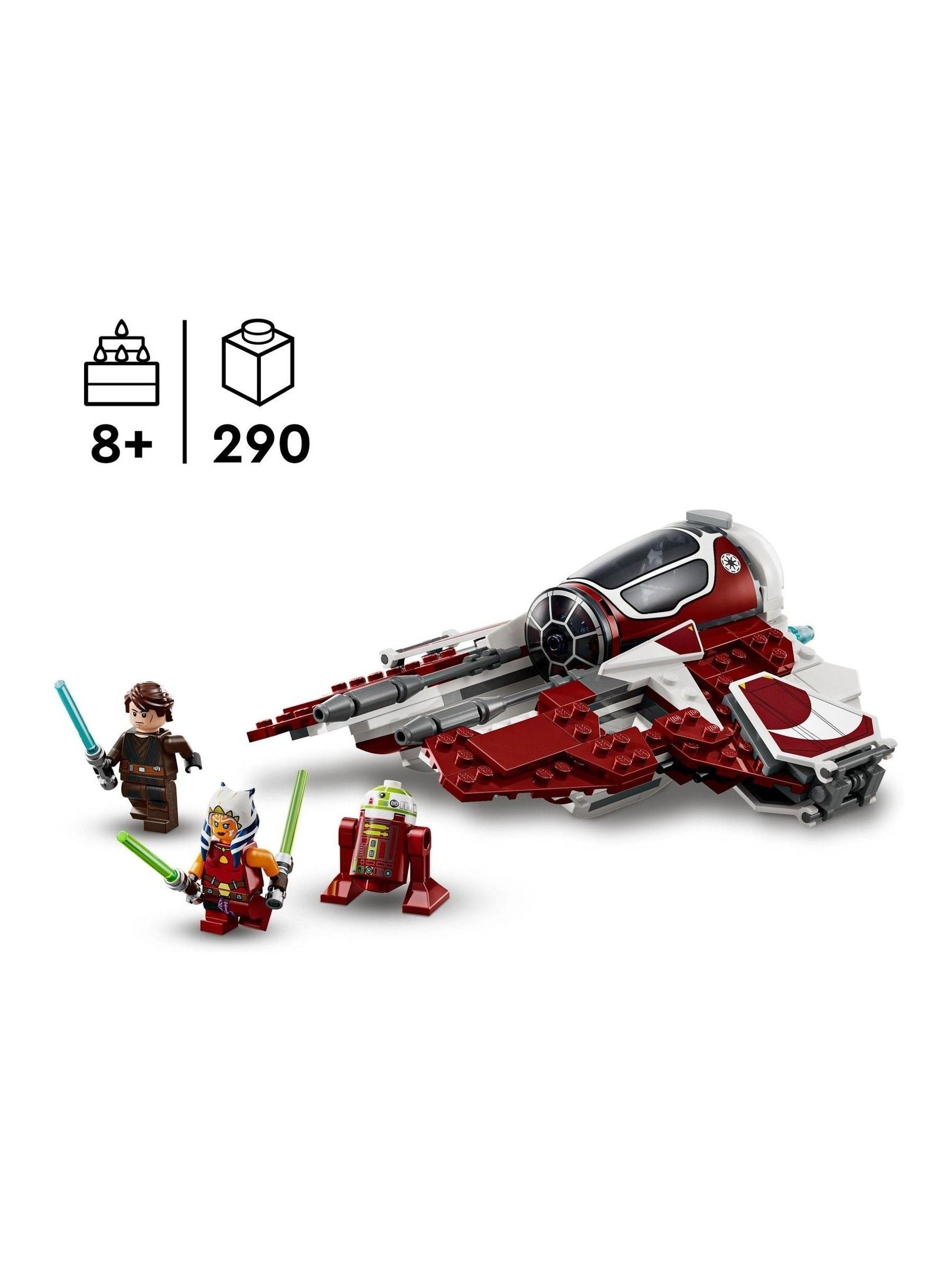 LEGO Ahsoka's Jedi Interceptor building toy - British product
