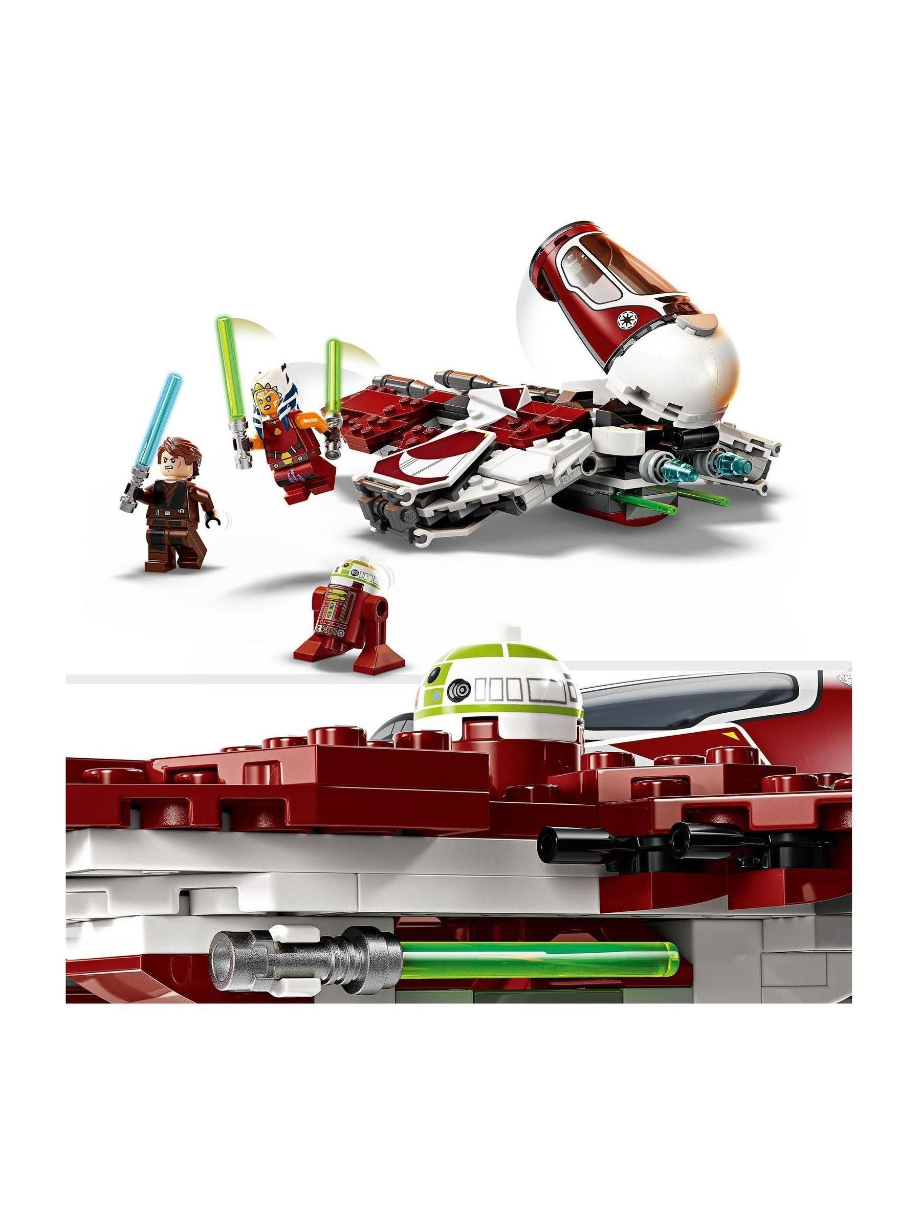 LEGO Ahsoka's Jedi Interceptor building toy - British product